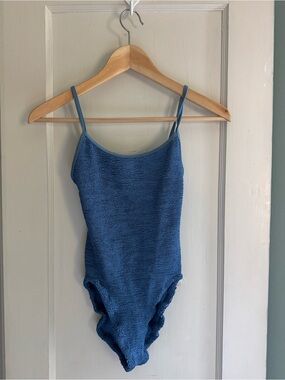 Hunza G Pamela One Piece in Blue